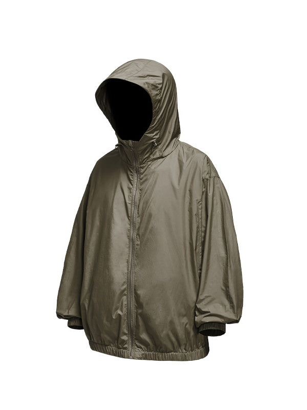 Outdoor Hooded Zipper Sunscreen Coat