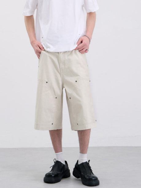 Studs Tooling Loose-fit Five Points Shorts