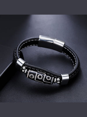 Leather Weaving Bracelet