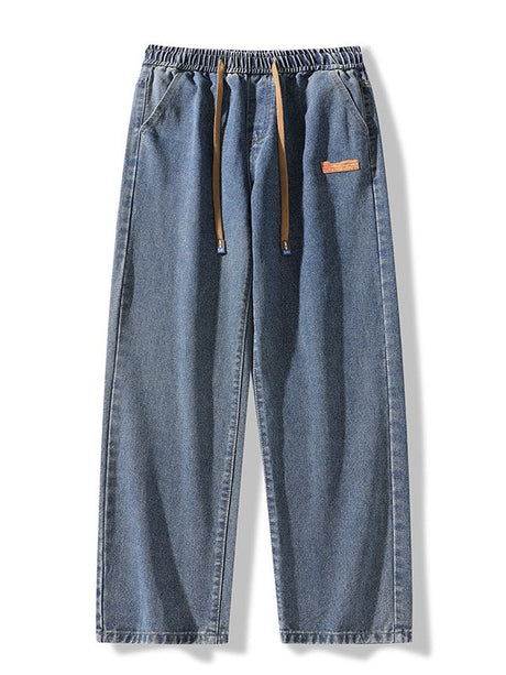 Loose Straight Wide-leg Jeans