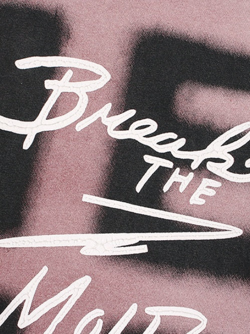 Retro Letter Print T-shirts