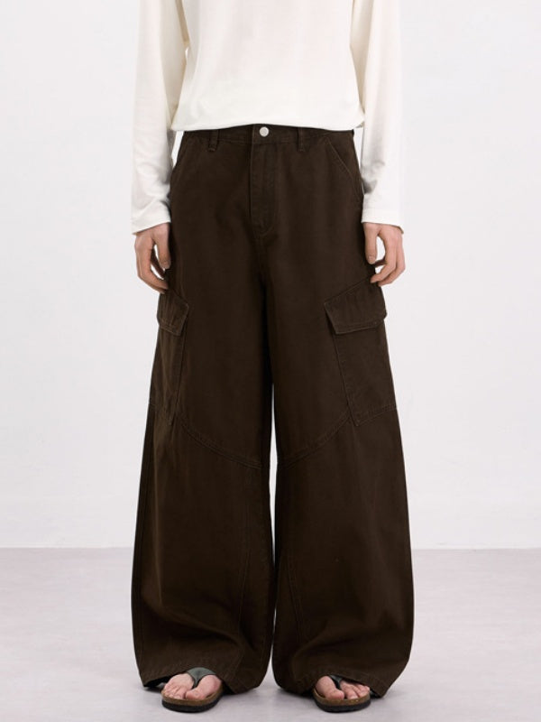 Retro Big Pocket Cargo Trousers