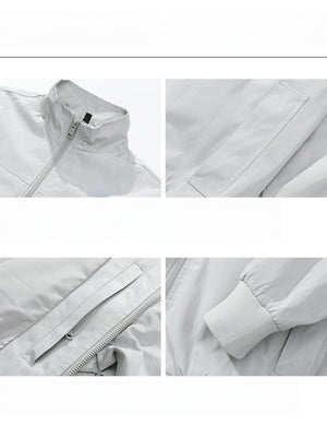 Outdoor Stand Collar Simplicity All-match Leisure Flight Jacket