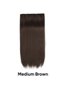Seamless, Invisible, One-piece Long Straight Wig With Fluffy Hair