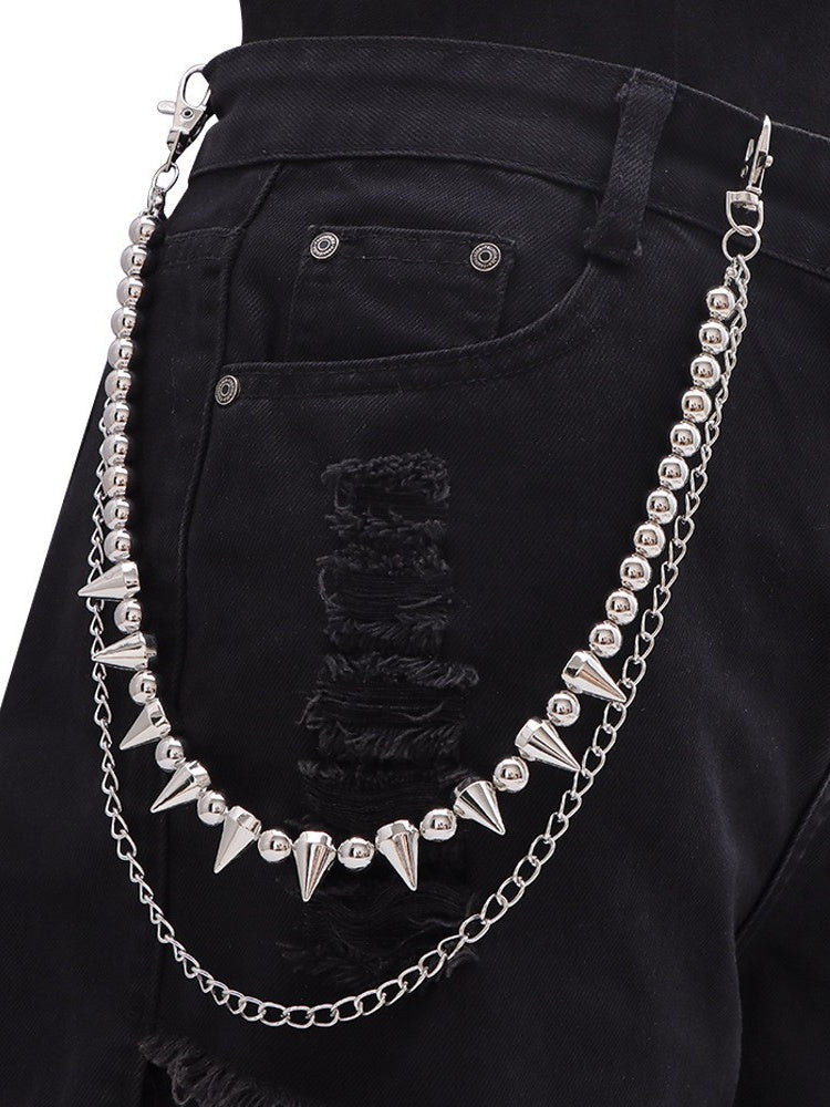 Hip Hop Punk Studs  Waist Chains