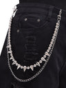 Hip Hop Punk Studs  Waist Chains