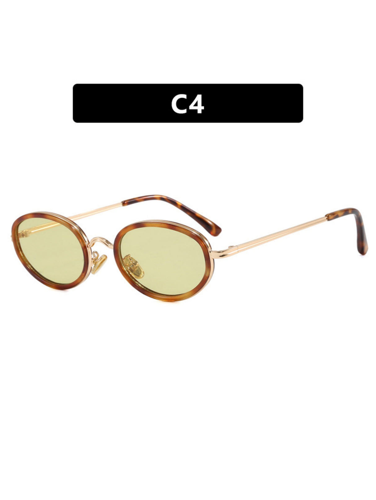 Full-frame Oval Sunglasses