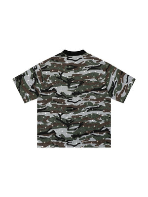 Full Print Star Camouflage T-shirts