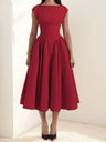 Sexy Big Backless Big A Pendulum Temperament Maxi Dresses