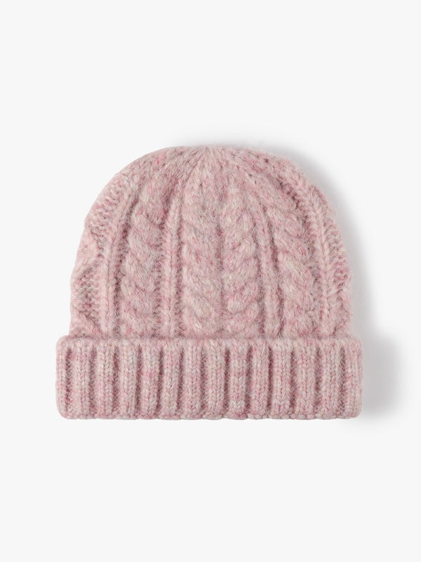 Jacquard Thick-Knit Beanie, Thermal Winter Hat, Warm Fleece-Lined, One Size