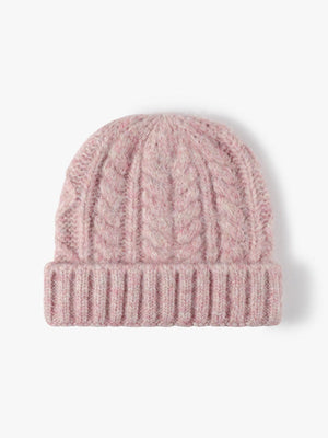 Jacquard Thick-Knit Beanie, Thermal Winter Hat, Warm Fleece-Lined, One Size