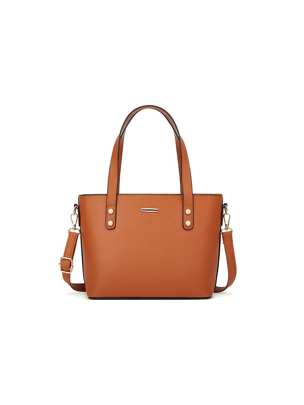 4-piece Crocodile-embossed Tote Bag Set