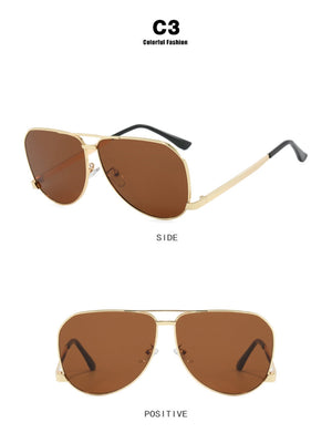 Oversized, Irregularly Shaped Sunglasses