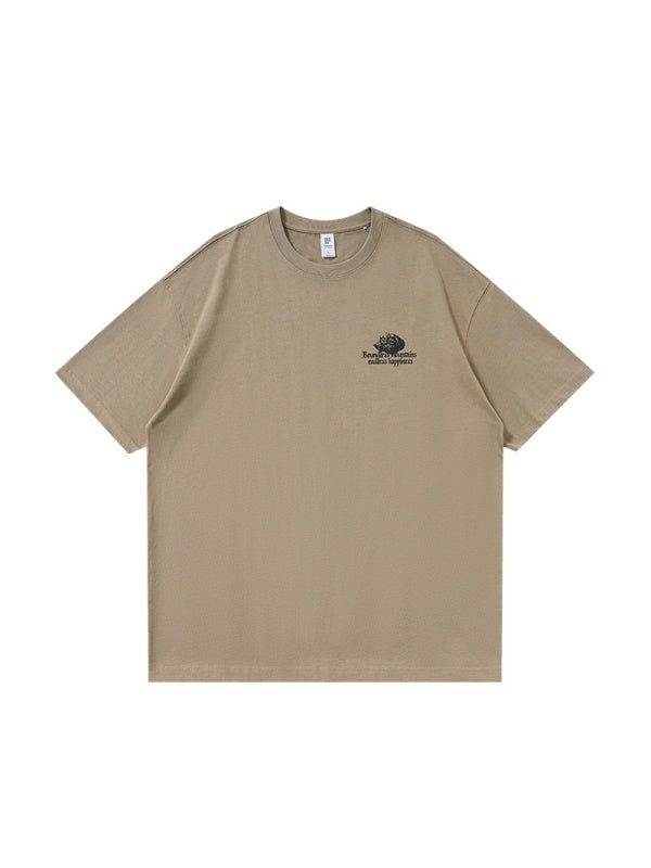 Retro Stone Printed T-shirts