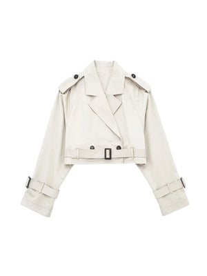 Liber Autumn Women's Buttons Trench Coats