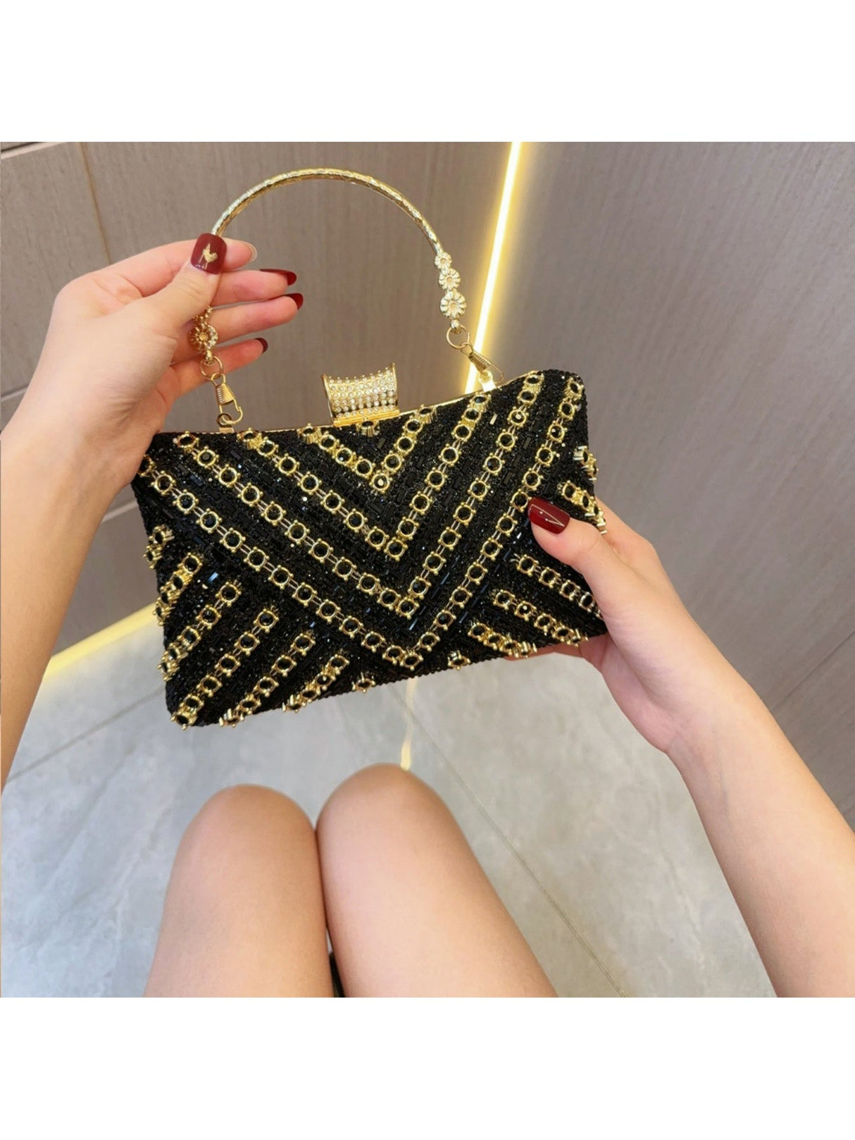 Liber Four Seasons ACC Diamond Box Bag