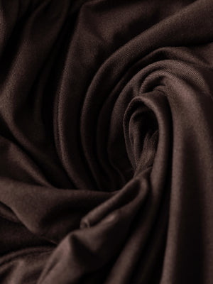 Pleated Design Long-sleeved Round Neck A-line Dress