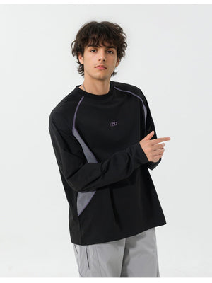 Liber Autumn Men's Patchwork T-shirts