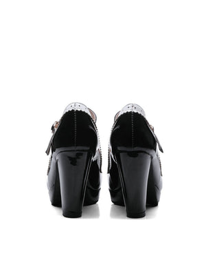 Bow-tie Platform High Heels