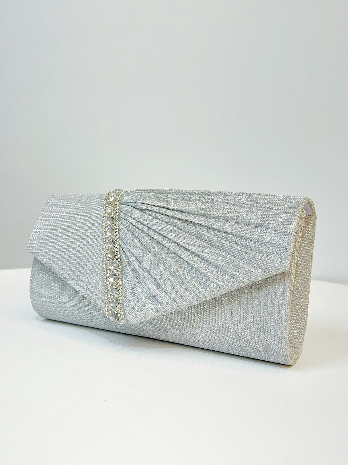 Liber Four Seasons ACC Pleated Diamond Small Square Bag