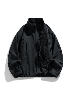 Cleanfit Loose-Fit-Jacken mit Reißverschluss