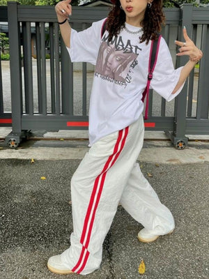 Liber Summer Women's Contrasting colors Pants