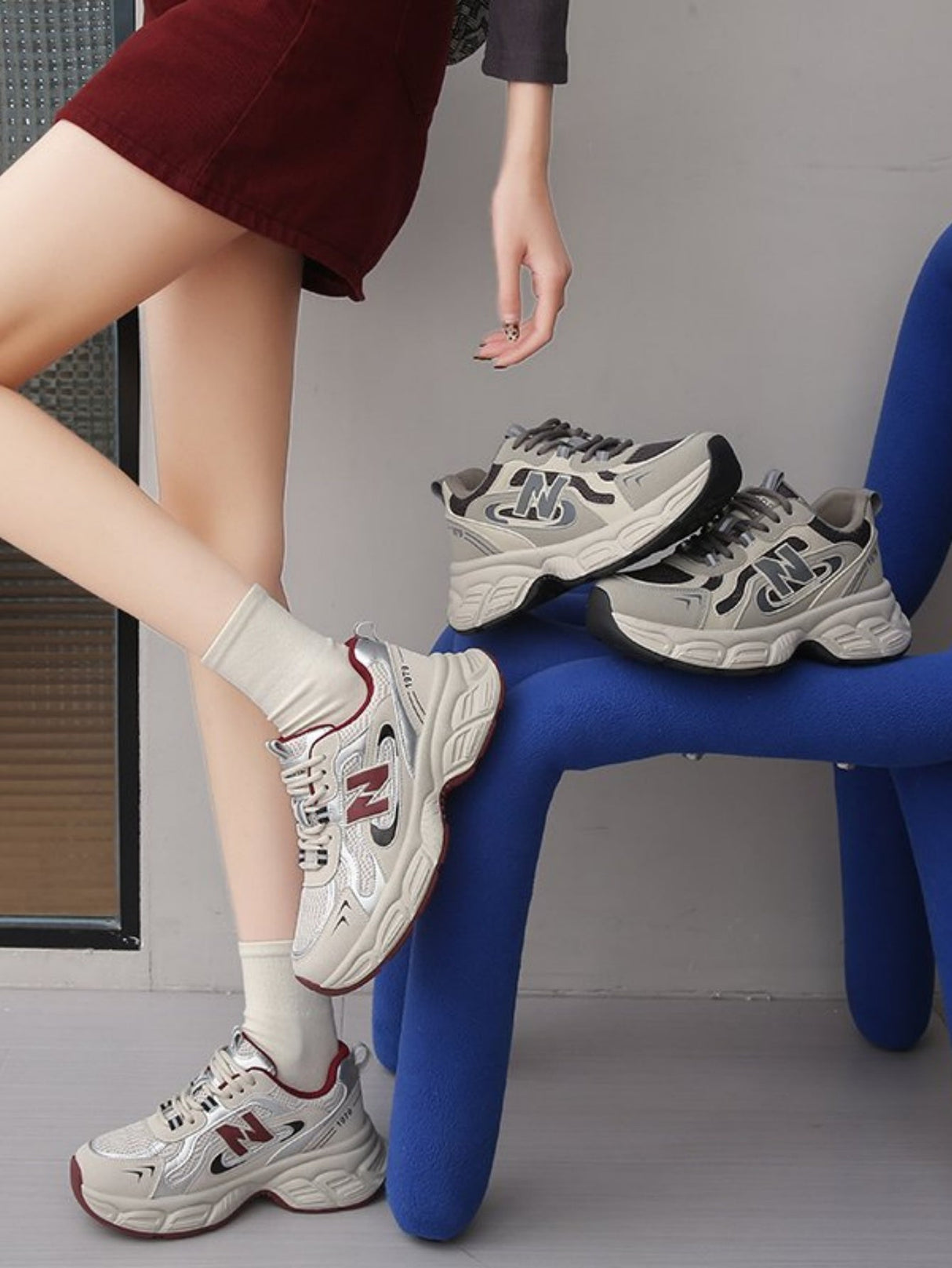 Thick-soled Women's Casual Sports Shoes