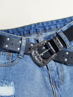 Retro Rivet Punk Belts