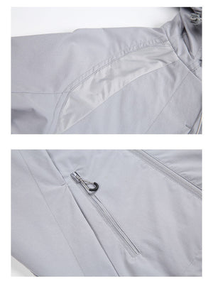 Water-repellent Patchwork Windbreakers