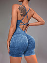 Seamless Quick-drying Beautiful Back And Lifted Buttocks Exercise And Fitness Yoga Jumpsuits&Bodysuits