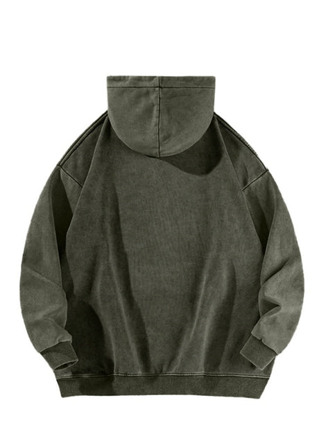 Washing The Hood Distressed Sweatshirt