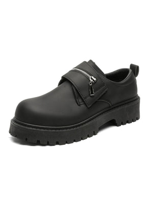 Chaussures Derby noires mates