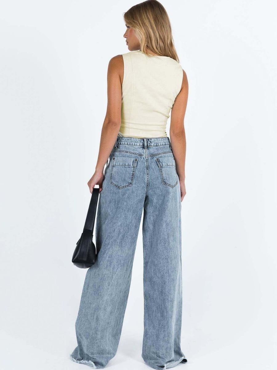 Liber Summer Women's Old Jeans