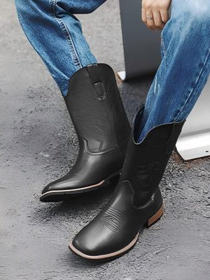 Embroidered Western Boots