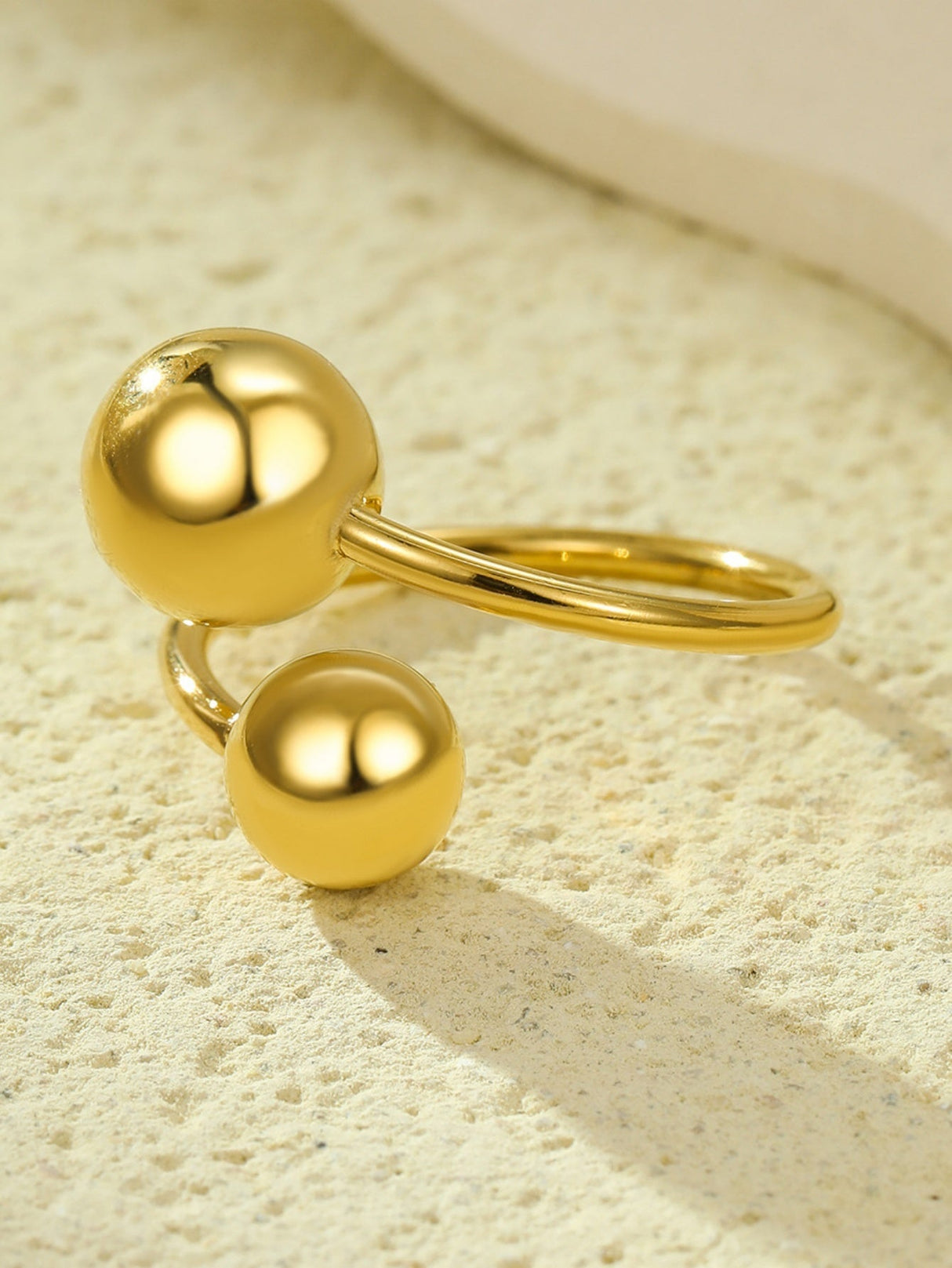Solid Color Geometric Ring
