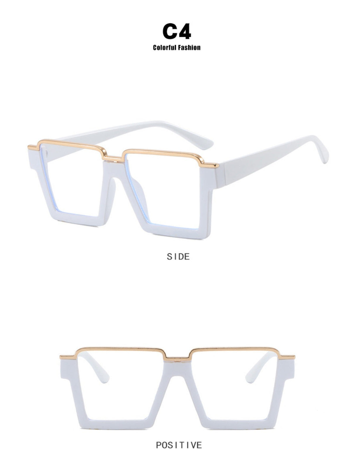 Hip Hop Oversized Fashion Glasses