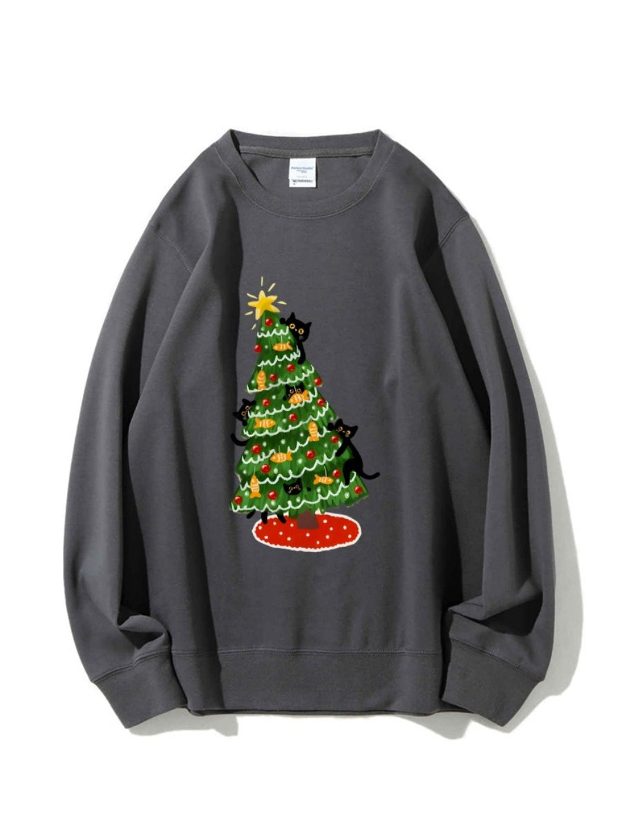 Christmas Printed Sweatshirt