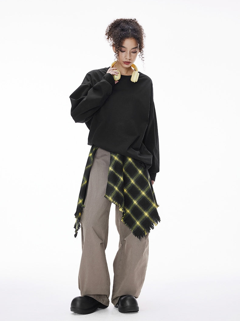 Liber Autumn Neutral wear Solid Color T-shirts