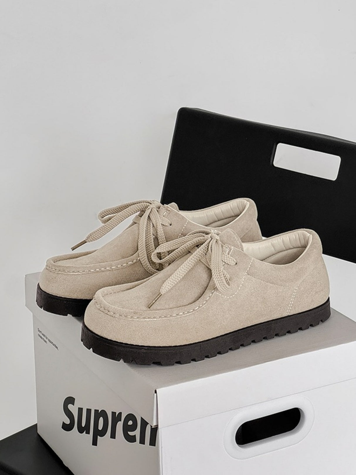 Suede Retro Casual Shoes