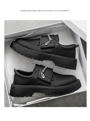 Liber Four Seasons Men's Zipper Flats