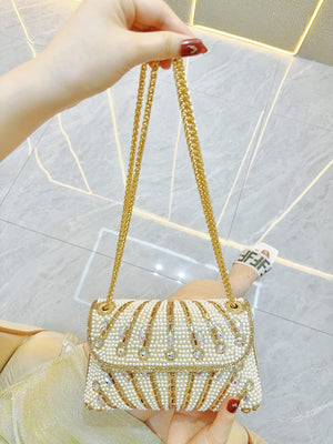 Liber Four Seasons ACC Beaded Diamond Dumpling Bun