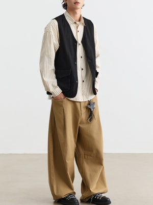 Gilets à col en V en outillage