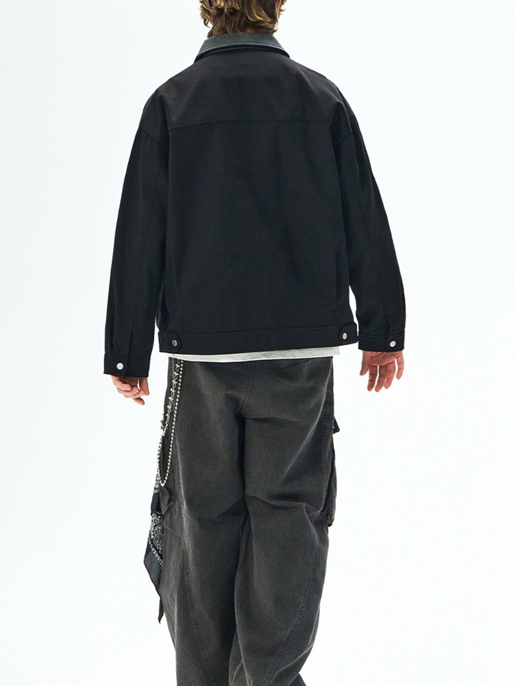 Liber Autumn Men's Color matching Jackets