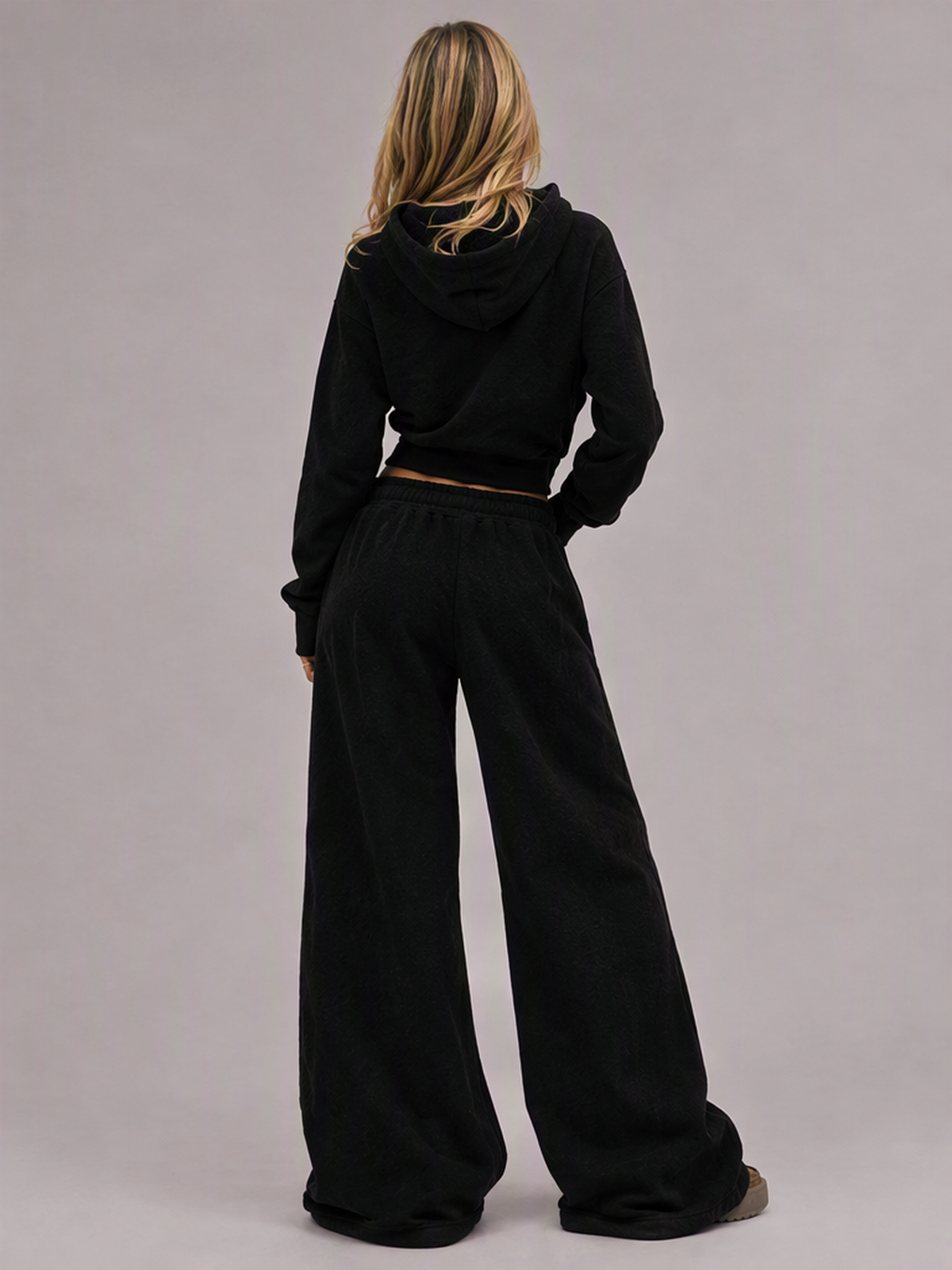 Sports Suit Women's Fashion Casual Sports Suit Straight Leg Pants Hoodie
