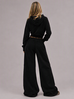 Sports Suit Women's Fashion Casual Sports Suit Straight Leg Pants Hoodie