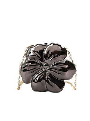 Personalized And Creative Acrylic Flower Evening Bag