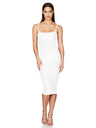 Sequined Backless Halter Dress