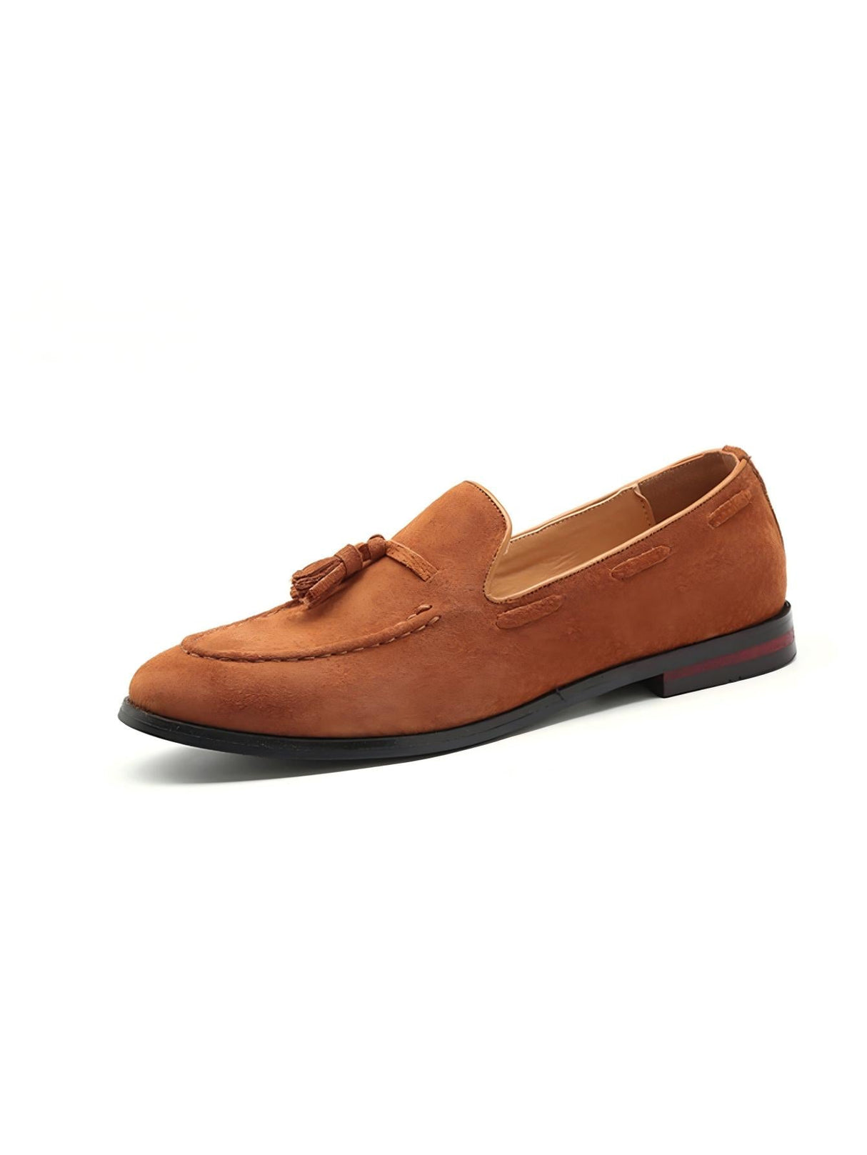 Suede Tassel Slip-on Loafers