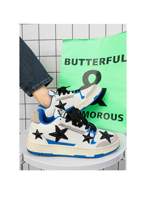 Liber Four Seasons Five-Pointed Star Men's Casual Sneakers