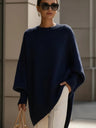 Loose-fit Lazy Longline Knitwear Sweaters